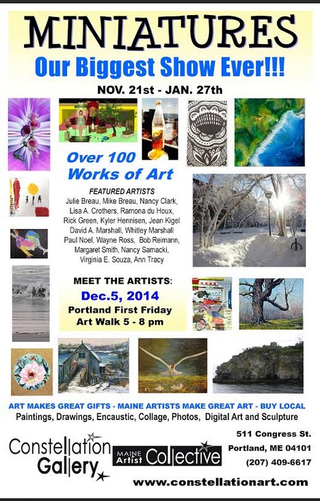 Minatures at the Constellation Gallery